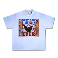 Grape Ice best dad ever american flag Urban Heavy Tee - Artiststas
