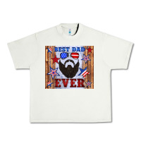 Pistachio best dad ever american flag Urban Heavy Tee - Artiststas