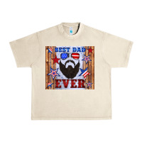 Sandshell best dad ever american flag Urban Heavy Tee - Artiststas