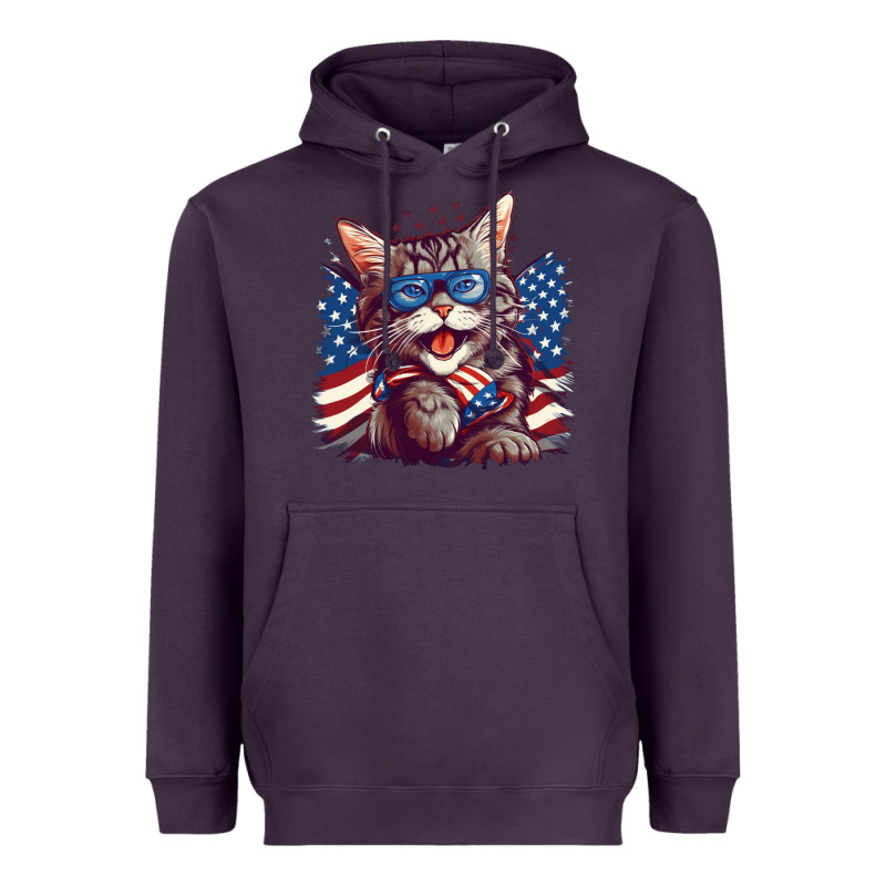 Cat4 Heavyweight Hoodie by Unal Design | Teevron