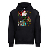 Black ho ho ho Urban Hoodie - JahusDesignShop