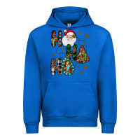 Cobalt ho ho ho Urban Hoodie - JahusDesignShop