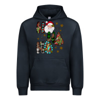 Navy ho ho ho Urban Hoodie - JahusDesignShop