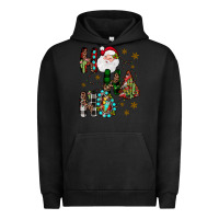 Pigment Black ho ho ho Urban Hoodie - JahusDesignShop