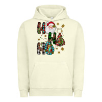 Pigment Pistachio ho ho ho Urban Hoodie - JahusDesignShop