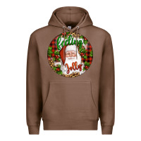 Chestnut Christmas feeling jolly santa Premium Hoodie - Artiststas