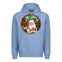 Colony Blue Christmas feeling jolly santa Premium Hoodie - Artiststas