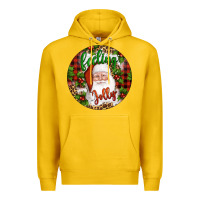 Lemon Christmas feeling jolly santa Premium Hoodie - Artiststas