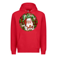 Red Christmas feeling jolly santa Premium Hoodie - Artiststas