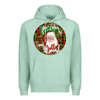 Seafoam Christmas feeling jolly santa Premium Hoodie - Artiststas