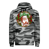 Slate Camo Christmas feeling jolly santa Premium Hoodie - Artiststas