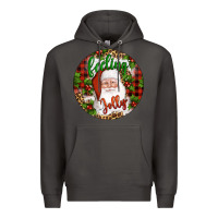 Smoke Christmas feeling jolly santa Premium Hoodie - Artiststas