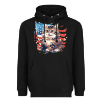Black cat3 Heavyweight Hoodie - Unal Design