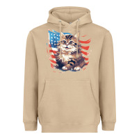 Mushroom cat3 Heavyweight Hoodie - Unal Design