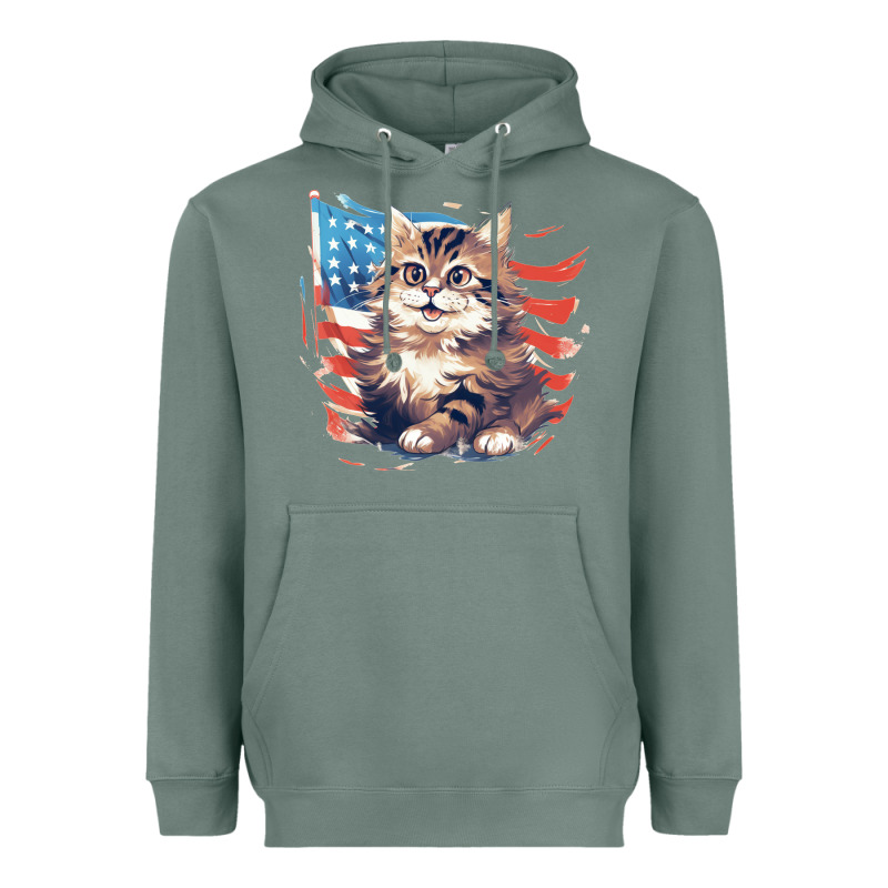 Cat3 Heavyweight Hoodie by Unal Design | Teevron