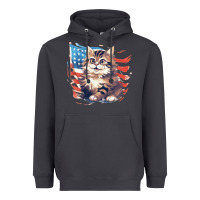 Smoke cat3 Heavyweight Hoodie - Unal Design
