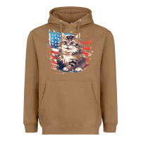 Toasted Coconut cat3 Heavyweight Hoodie - Unal Design