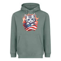 Sage cat6 Heavyweight Hoodie - Unal Design
