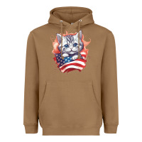 Toasted Coconut cat6 Heavyweight Hoodie - Unal Design