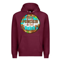 Burgundy cutest pumpkin İn the patch Premium Hoodie - BundleAndBundleShop