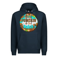 Navy cutest pumpkin İn the patch Premium Hoodie - BundleAndBundleShop