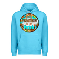 Ocean Blue cutest pumpkin İn the patch Premium Hoodie - BundleAndBundleShop