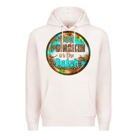 Pale Pink cutest pumpkin İn the patch Premium Hoodie - BundleAndBundleShop