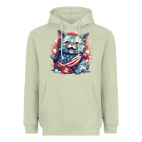 Matcha cat7 Heavyweight Hoodie - Unal Design