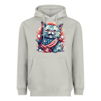 Moon Dust cat7 Heavyweight Hoodie - Unal Design