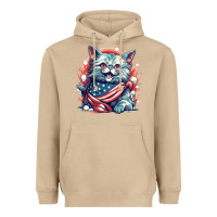Mushroom cat7 Heavyweight Hoodie - Unal Design