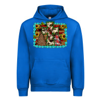 Cobalt Christmas cross Urban Hoodie - JahusDesignShop