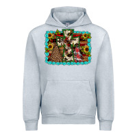 Heather Grey Christmas cross Urban Hoodie - JahusDesignShop