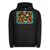Pigment Black Christmas cross Urban Hoodie - JahusDesignShop