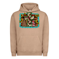 Pigment Burro Christmas cross Urban Hoodie - JahusDesignShop