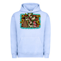 Pigment Grape Ice Christmas cross Urban Hoodie - JahusDesignShop