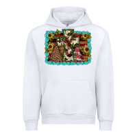 White Christmas cross Urban Hoodie - JahusDesignShop