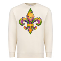 Sandshell mardi gras fleur de lis Premium Sweatshirt - RanaPortraitStore