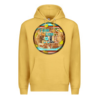 Antique Gold i think i love fall most of all Premium Hoodie - BundleAndBundleShop