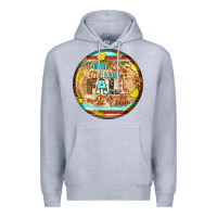 Heather Grey i think i love fall most of all Premium Hoodie - BundleAndBundleShop