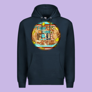 I Think I Love Fall Most Of All Premium Hoodie Designed By Bundleandbundleshop