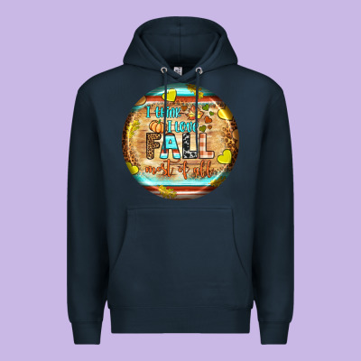 I Think I Love Fall Most Of All Premium Hoodie Designed By Bundleandbundleshop