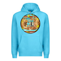 Ocean Blue i think i love fall most of all Premium Hoodie - BundleAndBundleShop