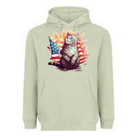 Matcha cat8 Heavyweight Hoodie - Unal Design
