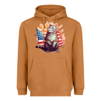 Meerkat cat8 Heavyweight Hoodie - Unal Design