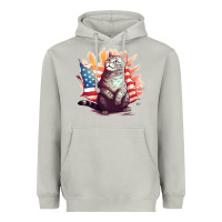 Moon Dust cat8 Heavyweight Hoodie - Unal Design