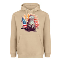 Mushroom cat8 Heavyweight Hoodie - Unal Design