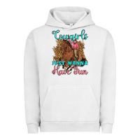 Pigment Lunar Rock cowgirls just wanna have fun Urban Hoodie - Artiststas