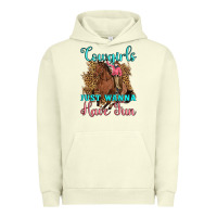 Pigment Pistachio cowgirls just wanna have fun Urban Hoodie - Artiststas