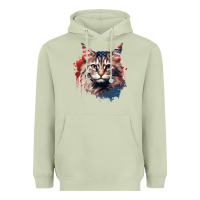 Matcha cat9 Heavyweight Hoodie - Unal Design