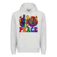 Dove Grey peace Premium Hoodie - JahusDesignShop